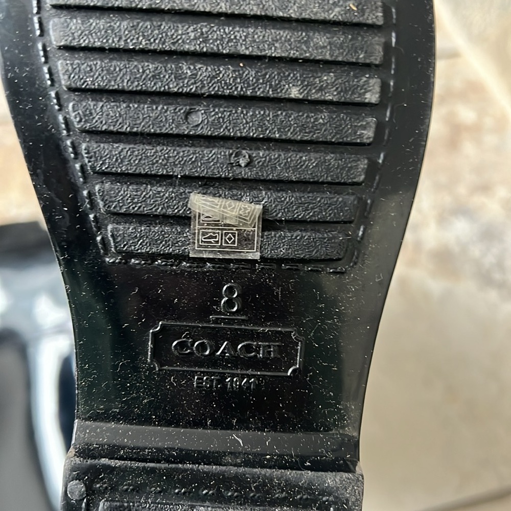 Coach rain boots - Picture 4 of 4